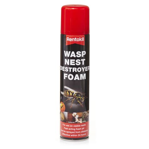 Rentokil Wasp Nest Destroyer Foam 300ml | Wilko