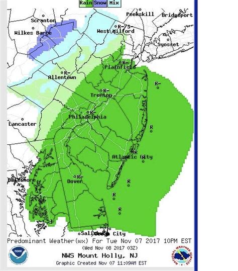 First Chance Of Snow Sneaks Into New Jersey Forecast | Toms River, NJ Patch