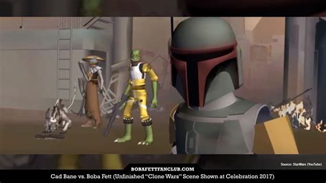 Cad Bane vs. Boba Fett (Unfinished "Clone Wars" Scene, 2017) | The ...