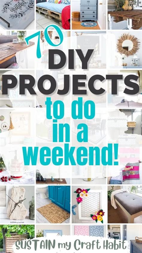 70 Easy DIY Projects to Spruce up your Home – Sustain My Craft Habit