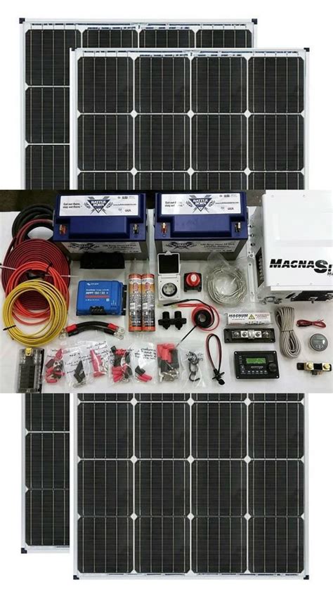 Van Conversion Solar Kit 340 Watt – Back Country Solar | Solar kit, Van ...