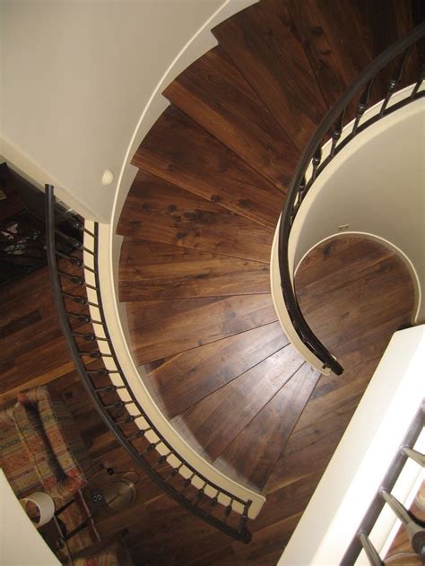 Walnut winder stairs | Winder stairs, Stairs & railings, Stairways