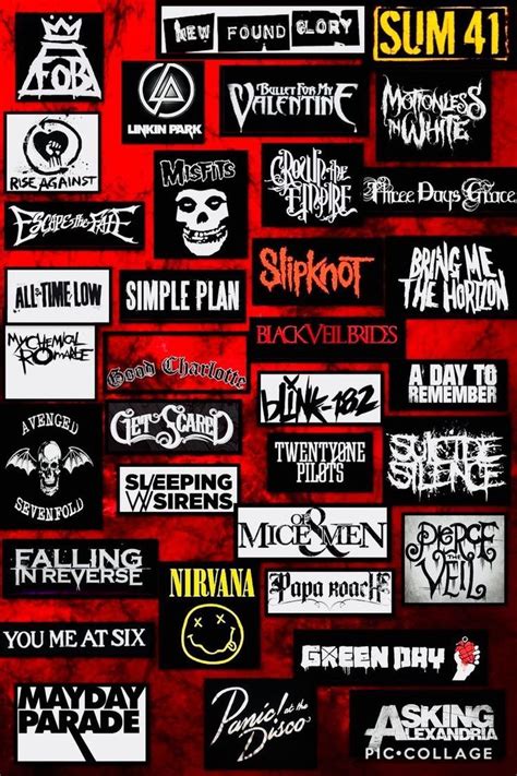 Punk Bands Logos, Metal Band Logos, Rock Band Logos, Rock Band Posters, Emo Bands, Music Bands ...