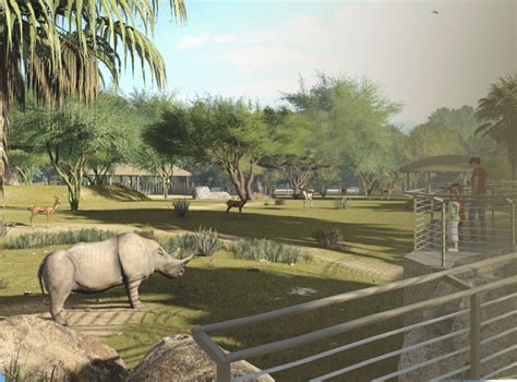 New Rhino habitat being built at The Living Desert Zoo - KESQ