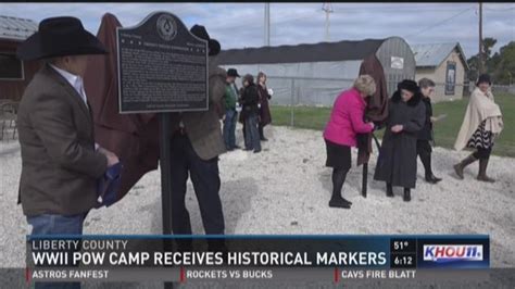 WWII POW Camp receives historical markers