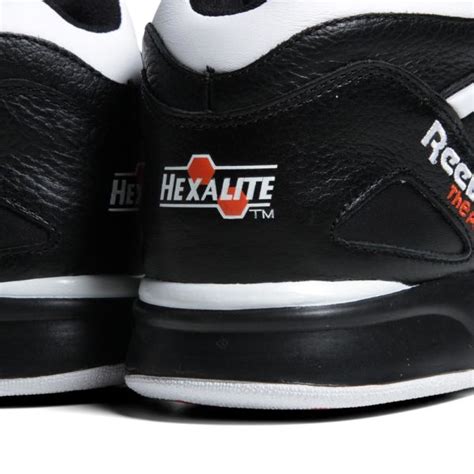 Reebok Pump Omni Lite Black, White & Varsity Orange | END. (US)