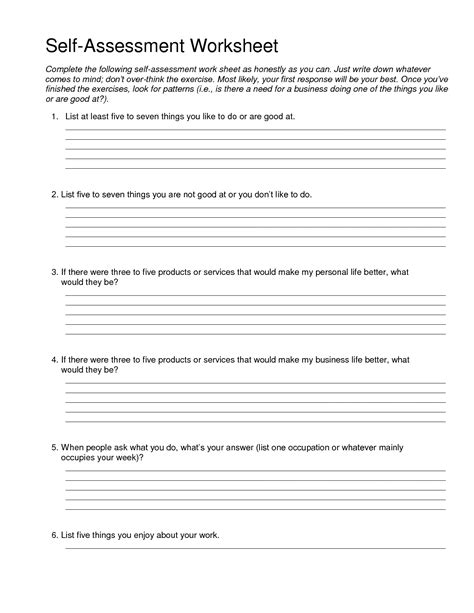 11 Self Awareness Activity Worksheets Worksheeto Com - vrogue.co