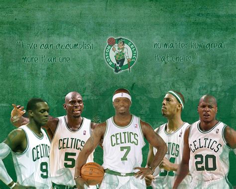 Boston Celtics starting 5 by Piksi012 on DeviantArt