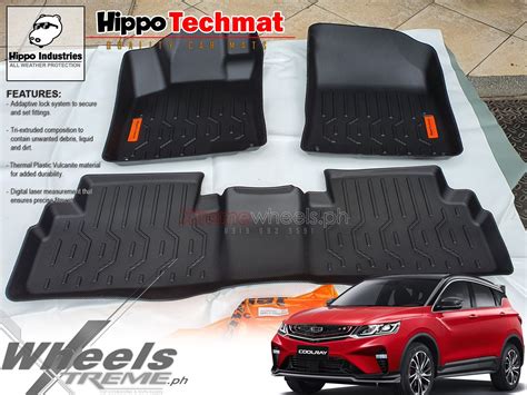 Geely Coolray 2019-2024 (1st-2nd ) V2 Hippo Brand Deep Dish matting ...