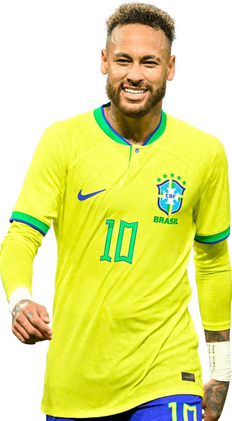 Neymar Brazil football render - FootyRenders