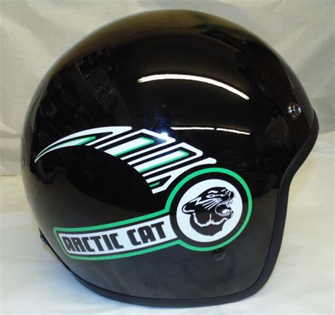 Retro Style 1973-1974 Arctic Cat Snowmobile Helmet | Snowmobile, Snowmobile helmets, Vintage sled