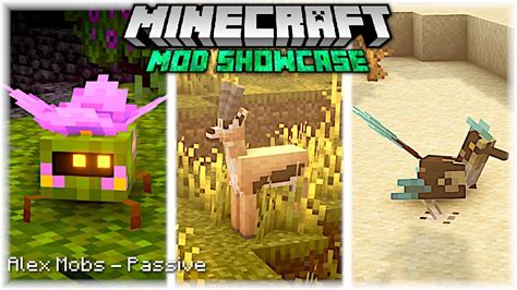 Alex's Mobs (Mod Showcase) Part 1 - YouTube