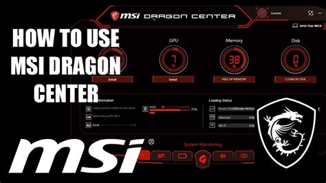 MSI Dragon Center Tutorial | How to use | 2020 | Pratik Mourya | - YouTube