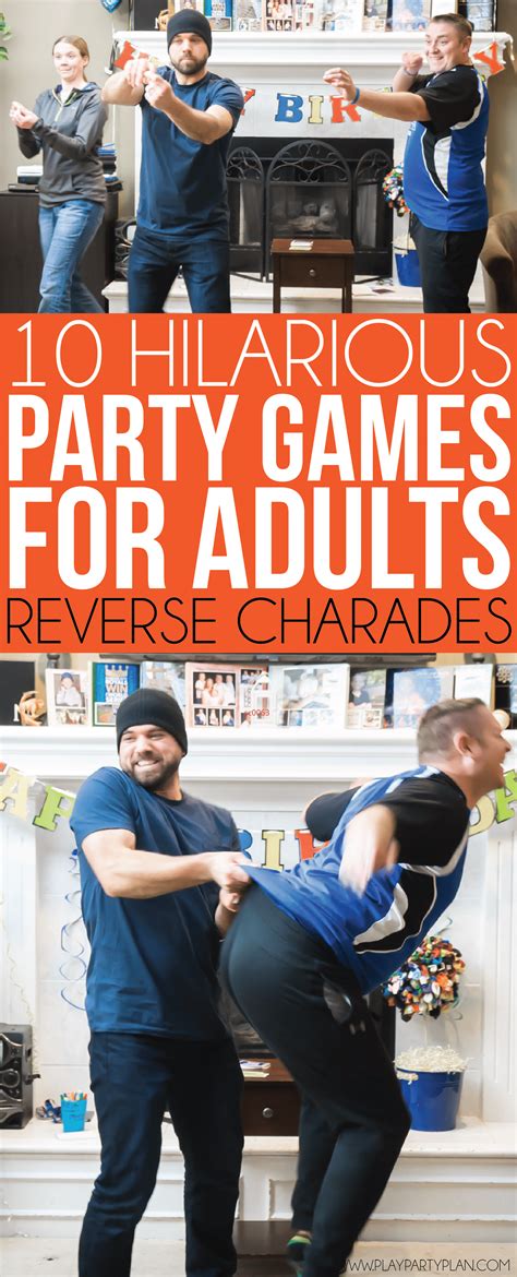 19 Hilarious Party Games for Adults - Play Party Plan