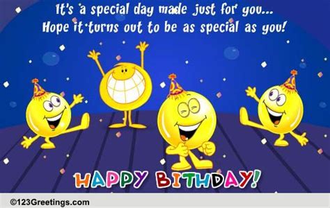 A Special Birthday! Free Happy Birthday eCards, Greeting Cards | 123 ...