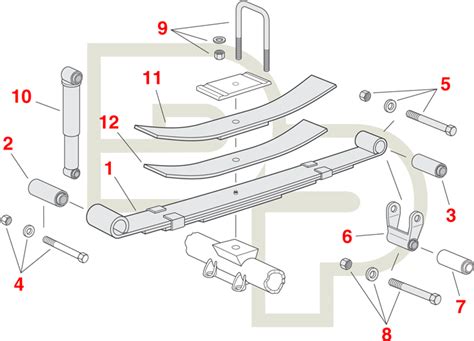 Ram 4500 and 5500 - Rear; 2008-21 Suspension Parts