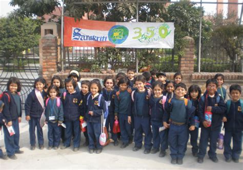 Sanskriti 350, Sanskriti School Calls for an Eco-Clubs Unite Against ...