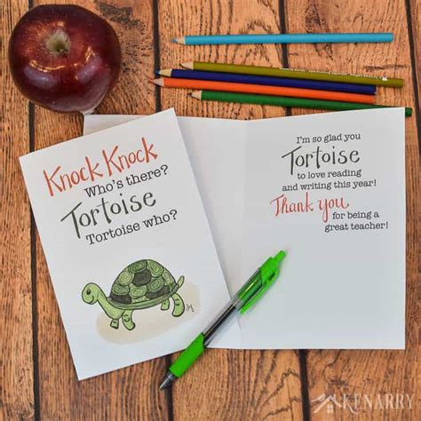 Funny Teacher Appreciation Card: Free Printable | Kenarry