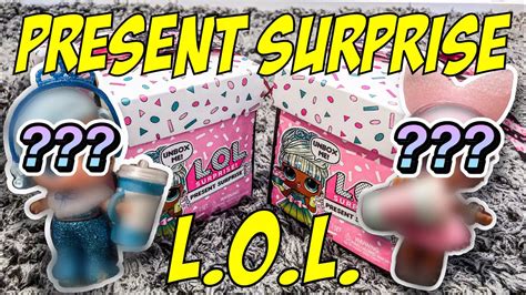 2 LOL Surprise Dolls Present Surprise Unboxing! - YouTube