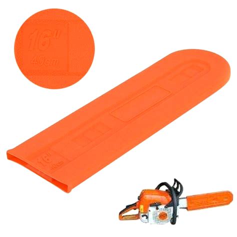 1x Saw Chainsaw Bar Cover Protect For Stihl Husqvarna Chain Orange Guard 14-16 | eBay