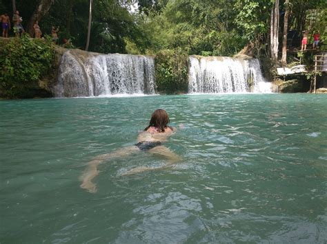 Cambugahay and Lugnason Waterfalls in Siquijor Island Philippines