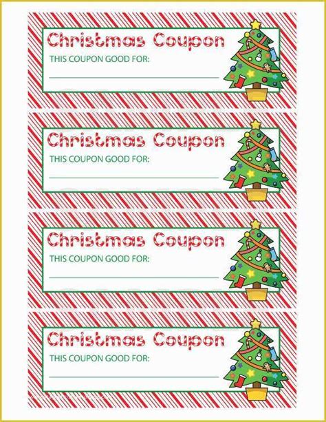 Free Coupon Template Word Of 35 Christmas Coupon Templates Psd Doc ...