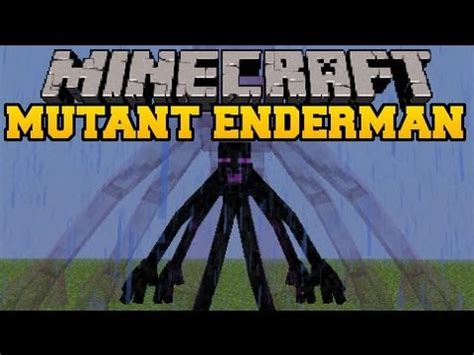 Minecraft: MUTANT ENDERMAN - Mod Showcase - YouTube