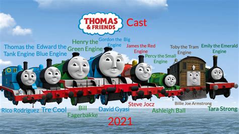 The Thomas and Friends Cast 2021 by Pattylarosa on DeviantArt