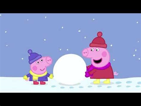 Pepa pig The snowman - YouTube