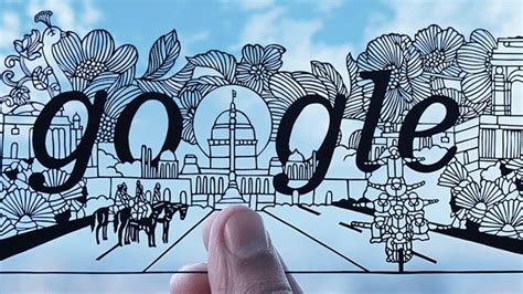 Republic Day 2023: Google Doodle uses hand-cut paper to feature parade ...