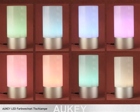 Test: AUKEY LED Farbwechsel Lampe | Pinkies