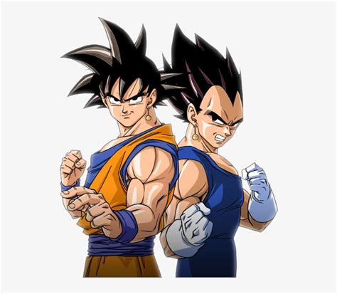 Goku & Vegeta More - Dragon Ball Z Vegeta Y Goku - 535x636 PNG Download ...