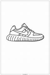39 Shoe coloring Pages Free PDF & PNG Printables sketch template