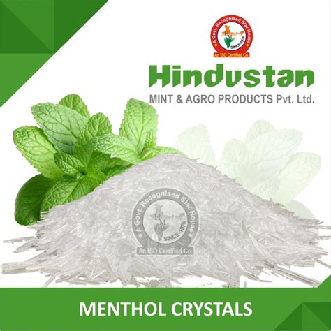 Menthol Crystals Manufacturer Exporter India USA CAS 2216-51-5