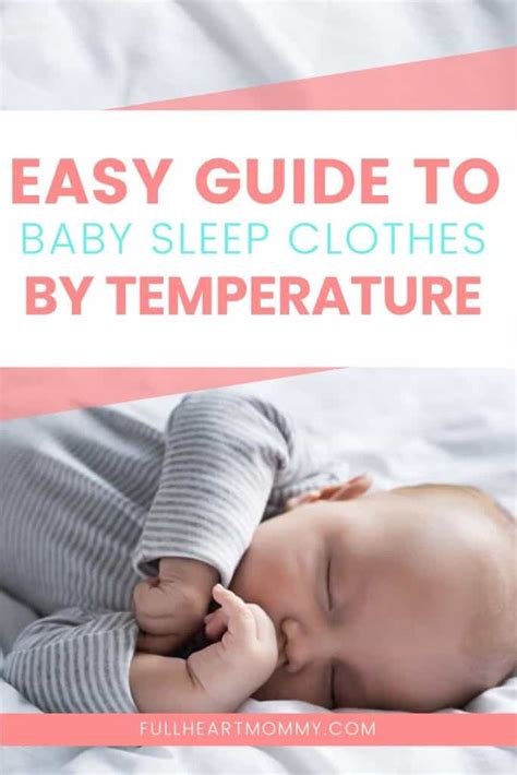 What To Dress Baby In At Night For Sleep - Full Heart Mommy