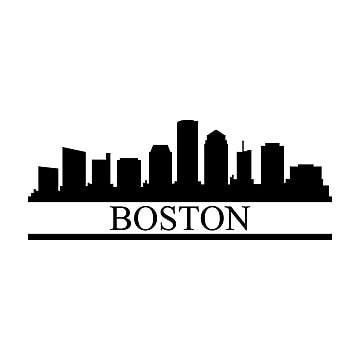 Boston Skyline Clipart Images | Free Download | PNG Transparent Background - Pngtree