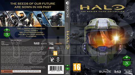 Halo MCC Custom Cover Art Updated to Include All 6 Games. - Etsy