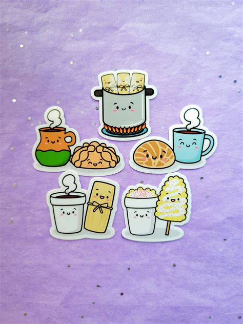 Mexican Food Sticker Pack - Etsy