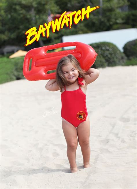 Baywatch Lifeguard | Mom Dresses Toddler For Halloween | POPSUGAR Moms ...