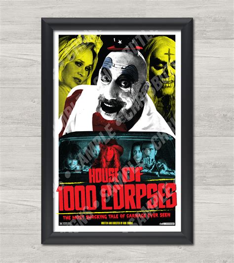 House of 1000 Corpses 11x17 Movie Poster - Etsy