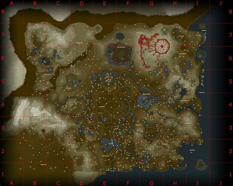 Korok Seeds Map (Legend of Zelda Breath of the Wild) – GamingPH.com