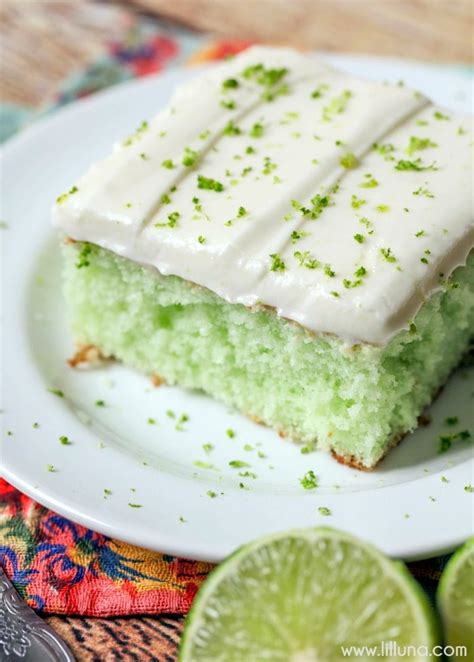 Lime Sheet Cake Recipe | Lil' Luna