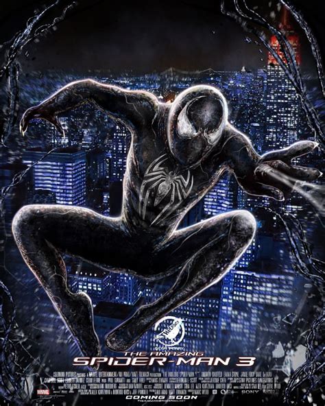 The Amazing Spider-Man 3 Symbiote Suit Poster | Amazing spider man 3, Symbiote spiderman, Marvel ...