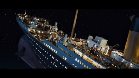 Titanic Movie Ship Sinking Scene