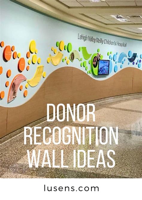 Donor Recognition Wall Ideas in 2021 | Donor recognition, Donor recognition wall, Donor wall