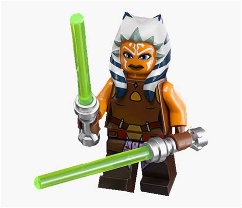 Ahsoka Tano Lego Star Wars, HD Png Download - kindpng