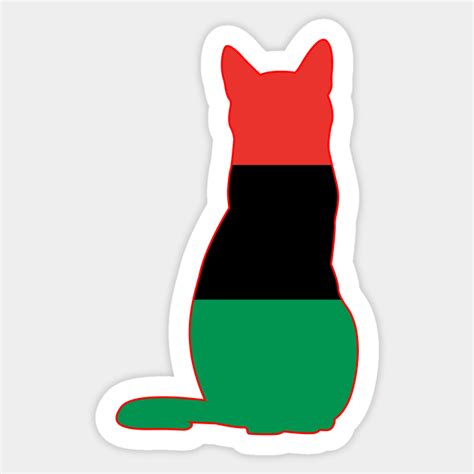 Pan-African flag - Pan African Flag - Sticker | TeePublic