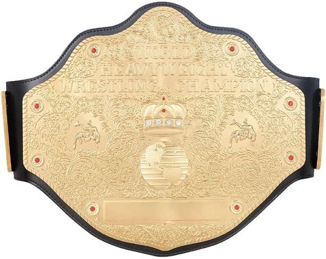 WWE World Heavyweight Champion Belt METAL officially licensed by ...