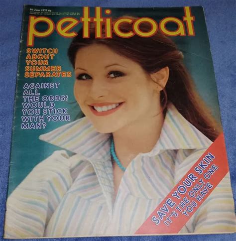 PETTICOAT MAGAZINE JUNE 1973 50th BIRTHDAY GIFT 1970s RETRO Fashion $15.10 - PicClick