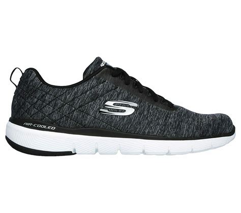 Skechers Black shoes Men's Memory Foam Sporty Comfort Casual Athletic Mesh 52956 - Casual Shoes